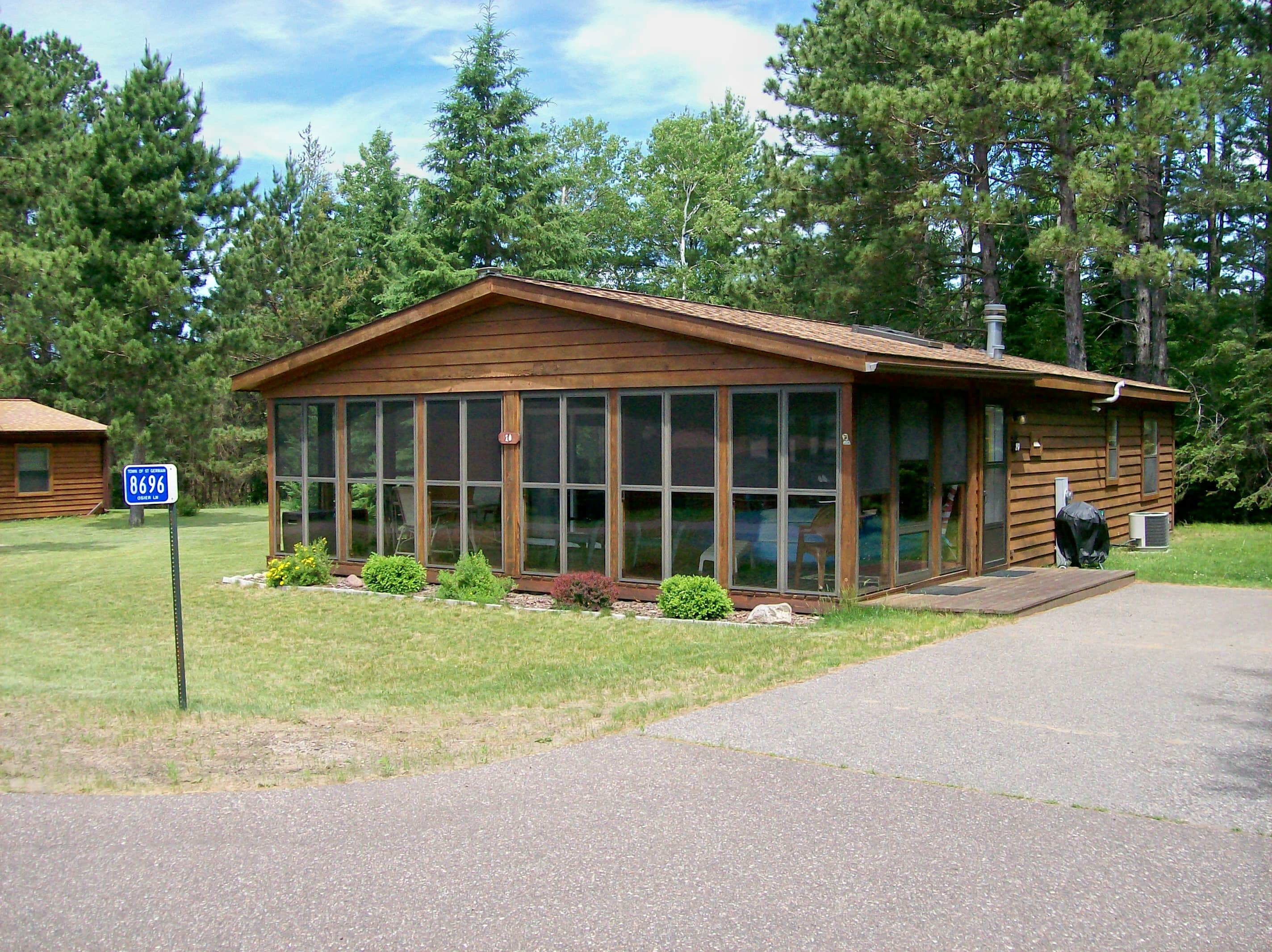 Cabin 11 (2 bedroom) St. Germain Lodge